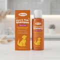 Dog Flea & Tick Shampoo Moisturizing Eliminating Fleas Relieve Itching Soothing Skin Long Lasting Fragrance Pet Grooming Shampoo Qme 100ml Boxed