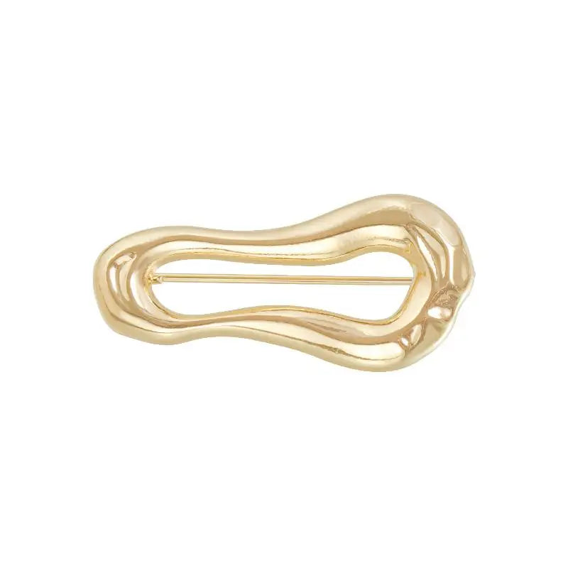 Geometric Irregular Brooches Exquisite Heart Waist Cinch Pins For Women Men Vintage Casual Versatile Fixed Clothing Accessories Qme A3