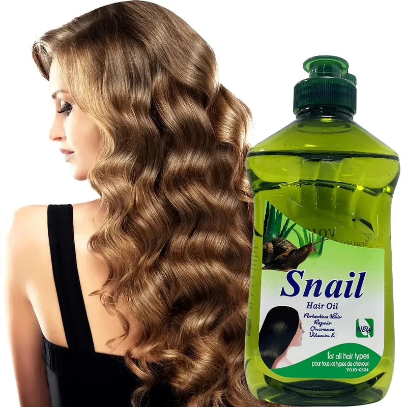 Olive Snail Nourishing Repairing Smoothing Hair Care Essential Oil Qme