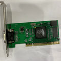 Desktop Computer PCI Graphics Card ATI Rage XL 8MB Tractor Card VGA Card for HISHARD BUDDY and So on Software Qme Green
