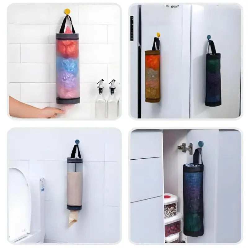 Pull-out Storage Hanging Bag Kitchen Garbage Shopping Shoe Cover Qme