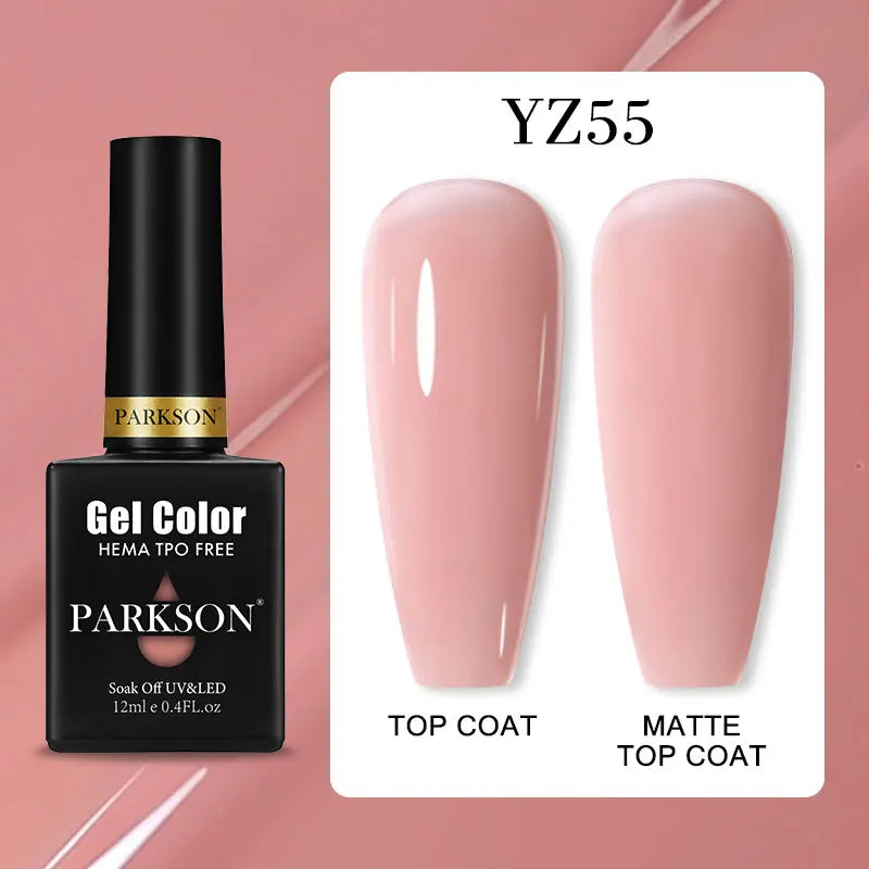 Parkson Colorful Nail Gel Polish Lacquer Soak Off UV LED Long Lasting