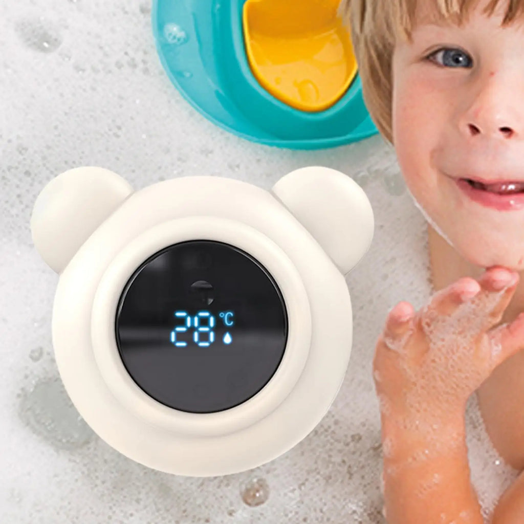 Bath Thermometers Baby Digital Safe Bathtub Thermometers With LED Display Bathing Supplies for Pediatric Kids Bathtub Pool Home Qme