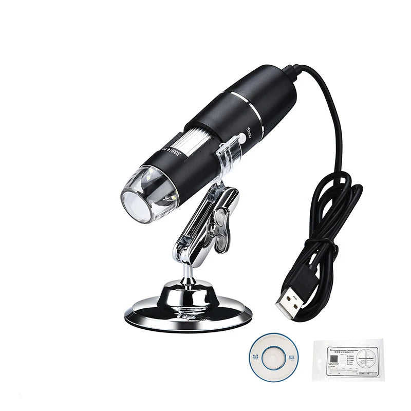 1600X 1000X USB Microscope Handheld Portable Digital Interface Qme