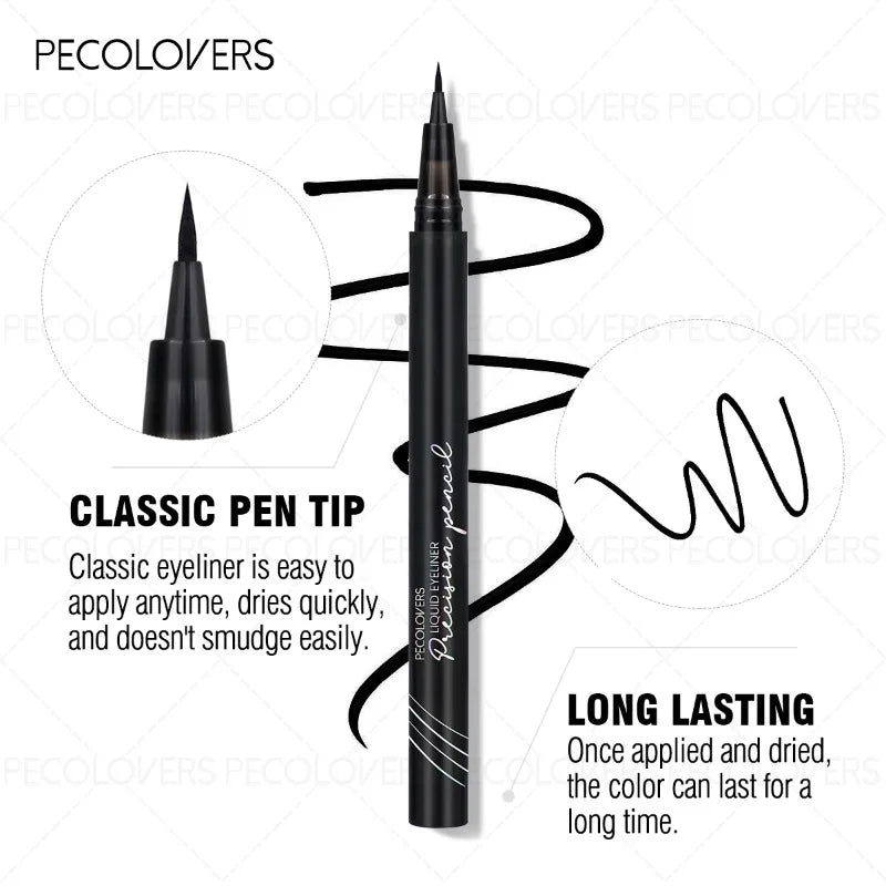Liquid Eyeliner Quick Drying Without Making-up Waterproof Sweat-proof Qme