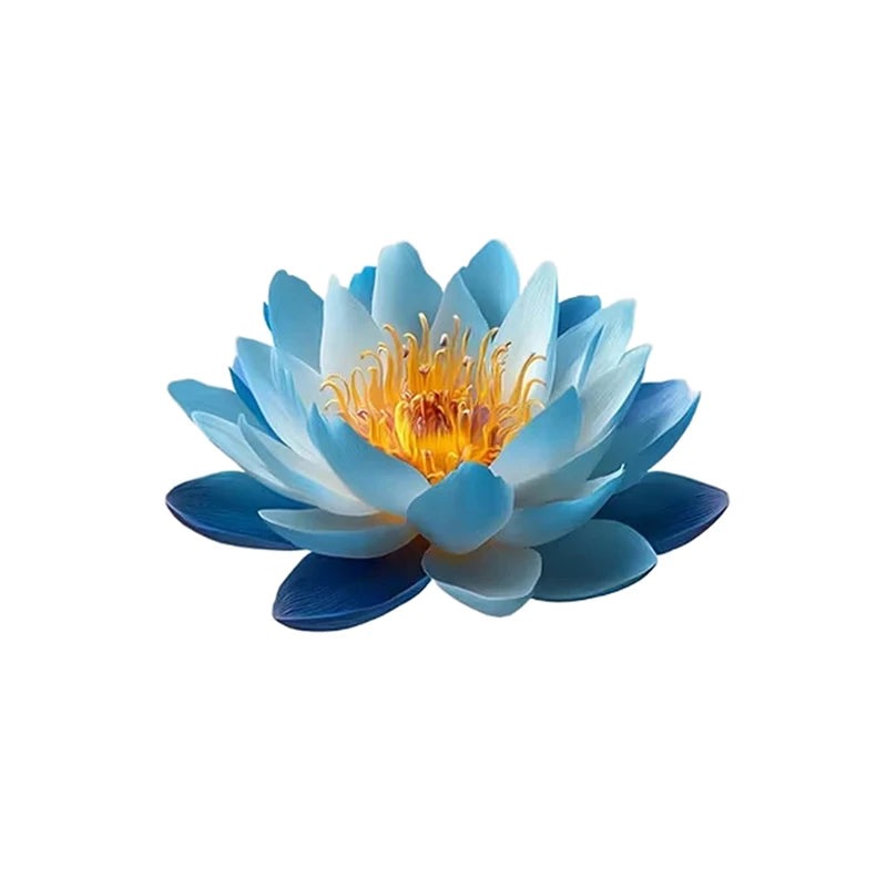 Luminous Toilet Sticker Glow-in-the-dark Flower Lid Self-adhesive Qme