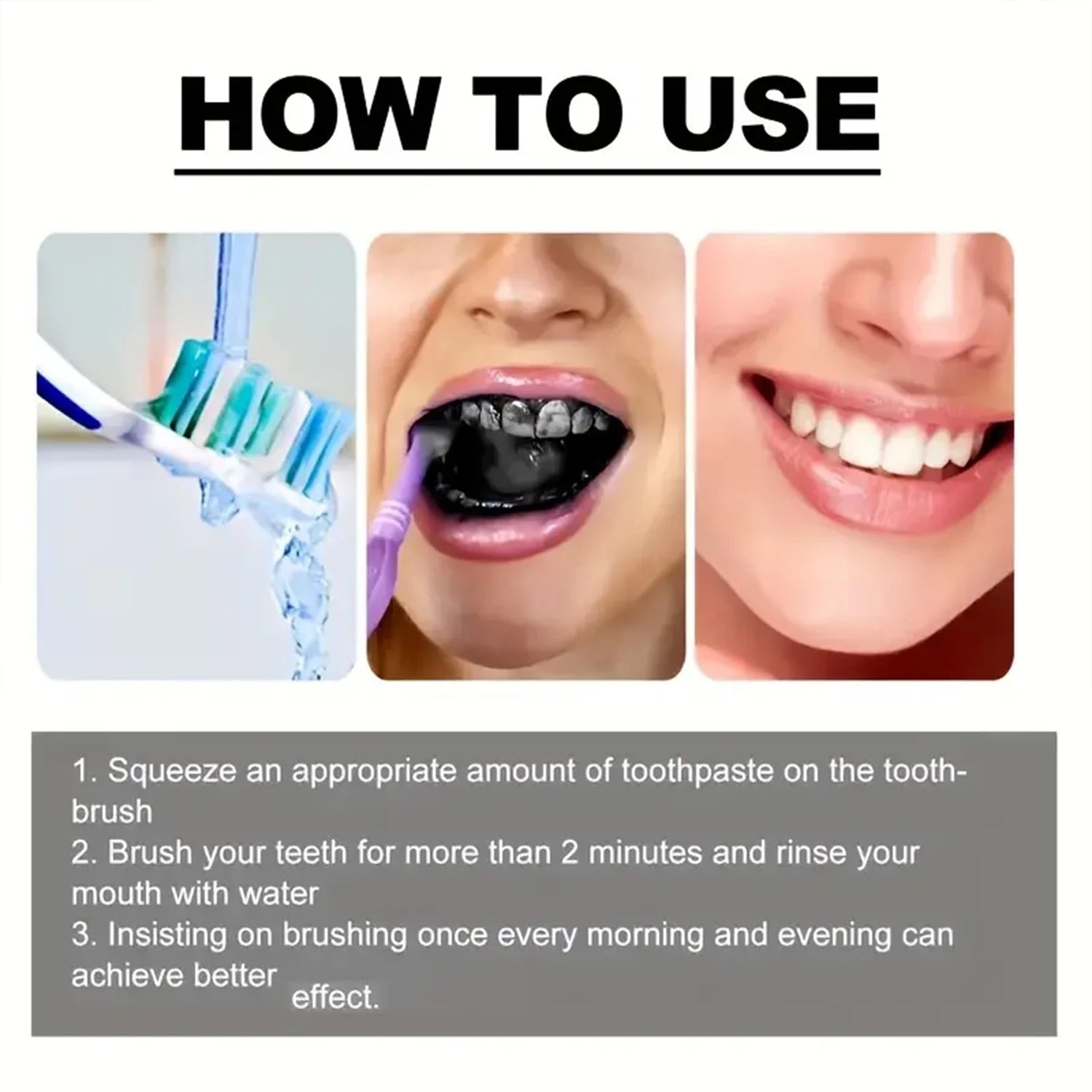 10% Nano Whitening Toothpaste, Hydroxyapatite Cleans Teeth, Deep Cleans Teeth, Freshens Breath, Toothpaste for Home Use and as a Gift for Family and Friends Qme
