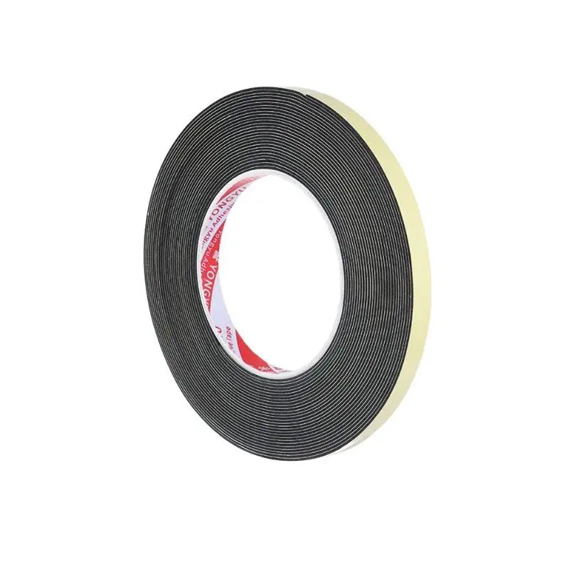 EVA Single Sided Foam Tape Multiple Thickness High Adhesion Shock Absorption Sealing Noise Reduction Home Use DIY Craft Mounting Qme 10mx10mmx1mm BJ