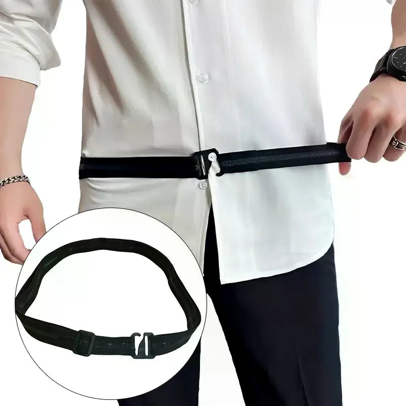 Adjustable Anti-slip Belt Shirts Wrinkle-resistant Invisible Strap Qme