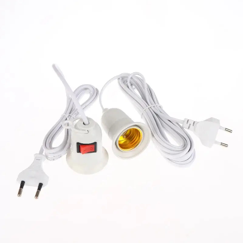 E27 One-piece Greenery Light Equipment 3 5M Power Cord EU Plug Qme