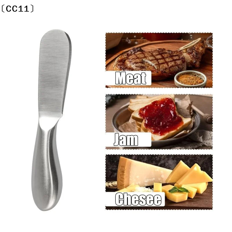Stainless Steel Butter Cutter Cheese Jam Spreaders Cream Utensil Qme Default Title