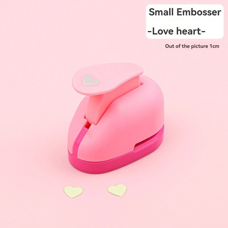 Flower Punch Furador 5*3*4.5cm Diy Paper Cut Eva Foam Maker Puncher Scrapbooking Labor Saving for Hole Punch Embossing Qme