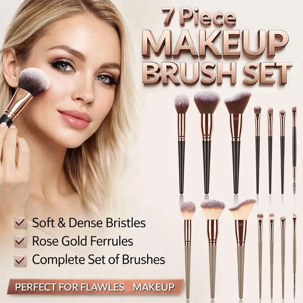 Makeup Brush Custom Women Essential Foundation Brushes Powder Qme