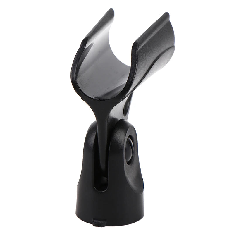 Universal Microphone Clip Shure Mic Holder Handheld Wireless Wire Qme one size