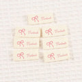 50pcs 16×40mm Mixed cartoon pattern cotton Labels Sewing Handmade Label For Clothing Shoes Bags Garment cp3809 Qme 16x40mm cp3809-5