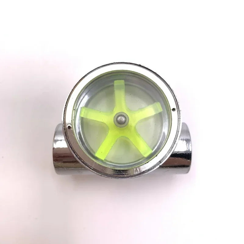 2022 New Three Way Flow Meter Thermometer for Water Cooling Liquid Cooler System Universal Computer Thermometer Qme