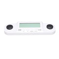 Chess Timer Digital Game Countdown Stopwatch Portable Clock for Chess with LCD Display for Tournaments Training Qme WHITE