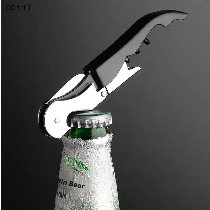Creative Hippocampus Stainless Steel Wine Beer Bottle Cap Remover Qme