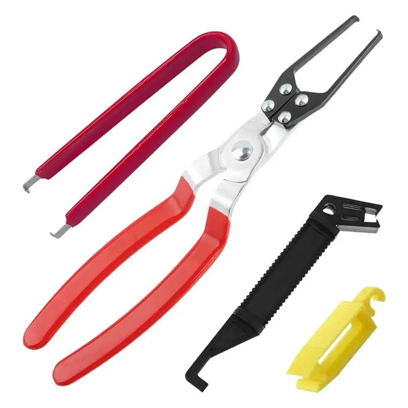 A02F-Relay Puller Pliers, Fuse Puller Pliers, 8-Pack Automotive Relay Fuse Puller Tool,FMM Fuses Puller Tool,Terminal Remover Qme