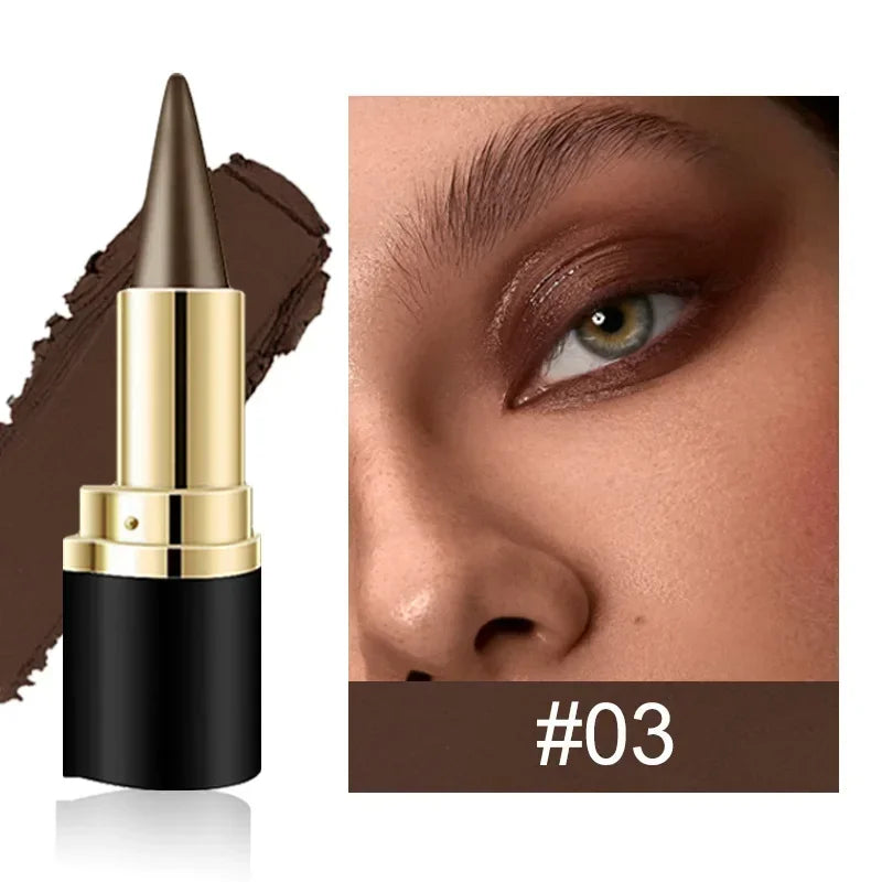 Creamy Texture Eyeliner Easy Coloring Sweat Proof Pencil Eyeshadow and Eyeliner Combo Makeup Items for Women Qme 03