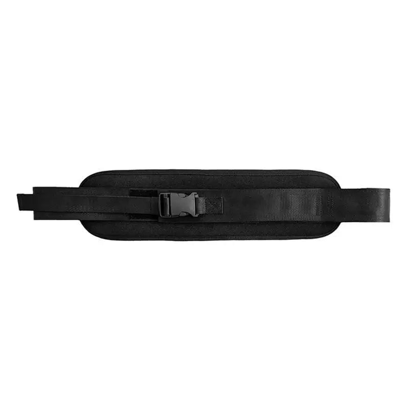 Professional Hip Thrust Belt Non-slip Weighted Training Glute Bridge Qme black