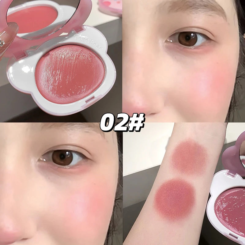 Light Blush Cream Gege Bear Moisturizing Mirror Vitality Whitening Qme GX2068-2
