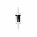 5 10 30pcs Check Valve Aquarium Fish Tank Oxygen Air Pump Black Mini Gas Water Flow Accessories Home Supplies Pipe Bubble CO2 Qme Black 10pcs