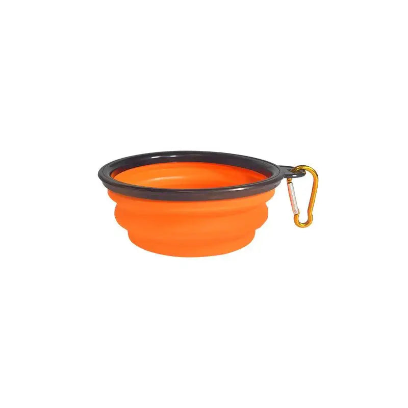 Portable Puppy Food Container Feeder Dish Bowl Pet Supplies Qme A2