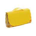 Outdoor Picnic Mat with Carrying Handle Thickened Waterproof Moisture-proof Mat Portable Mat Qme Yellow