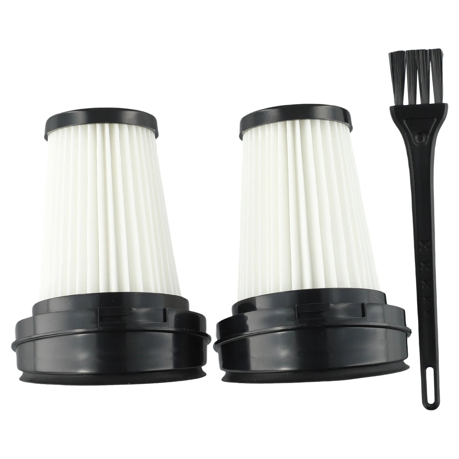 1/2 PCS Folding Filter For Grundig Cyclonic 21.6V For Invictus 1 For Domo 21.6V, Washable Filter Vacuum Cleaner Accessory Parts Qme 2 PACK