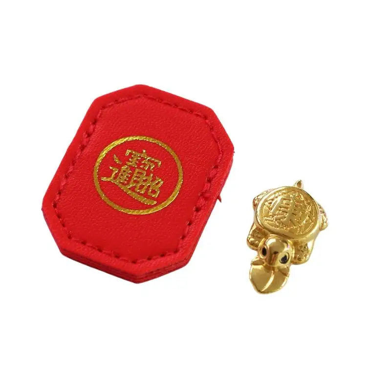 Longevity Protection Financial Stability Fengshui Lucky Turtle Wallet Qme