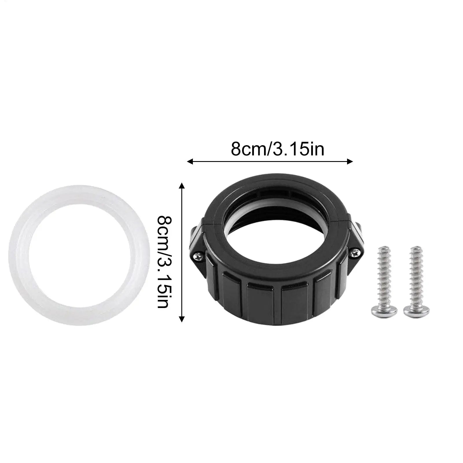 Spa Heater Split Nut 2 Inch Hot Tub Plumbing Parts Leakproof Replacement Parts For Water Leak Repair Homeowners Professionals Qme