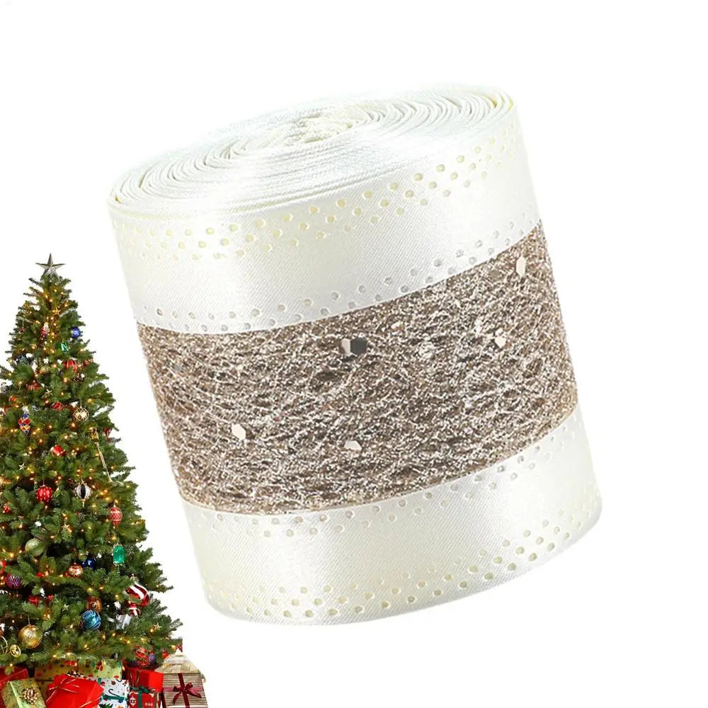 Christmas Ribbon Crafts 6 5 Ft Strap Decoration Champagne Craft Qme 06 China Mainland