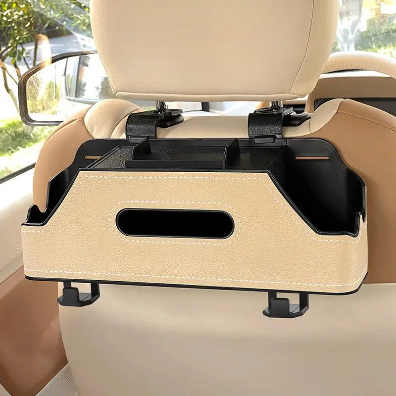 Sturdy Auto Organizer 1 Car Multifunctional Back Seat Storage Box Qme A5