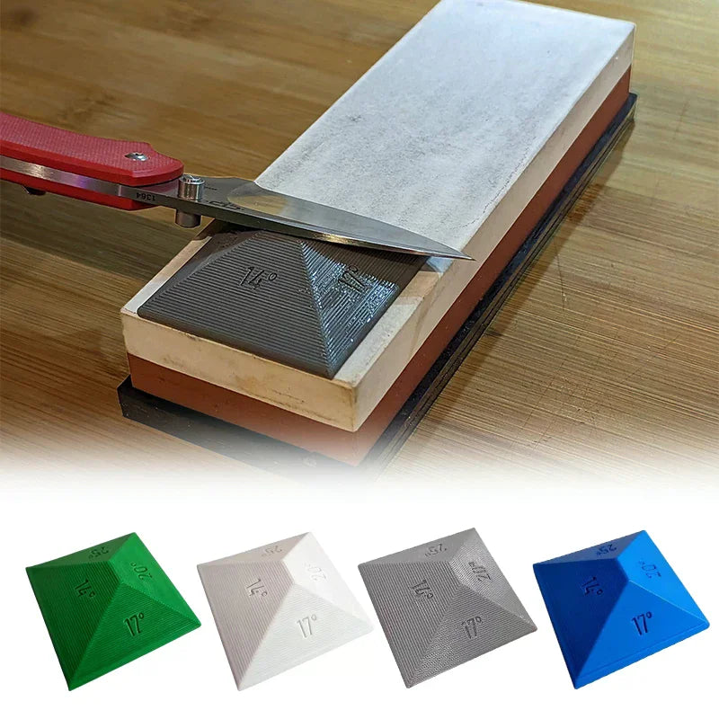 Sharpening Stone Aid Multiple Angle Grinding Angle Guide Rail Non-Slip Essential For Kitchen And Home Outdoor Time-Saving Qme