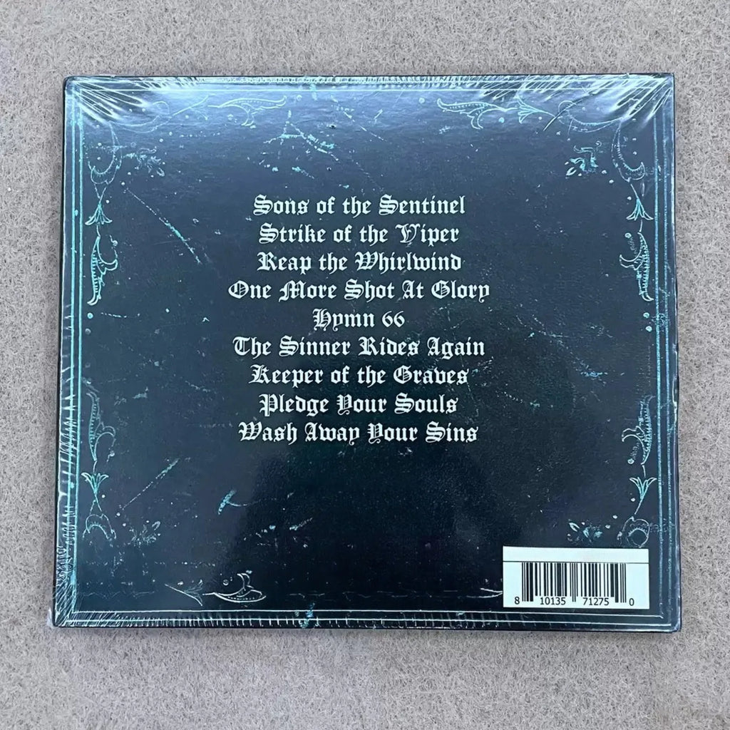 Western Heavy Metal Music CD Epic Fantasy Knight & Steed Art Illustration Themed Cover High-Energy Heavy Rhythm Track Collection Qme