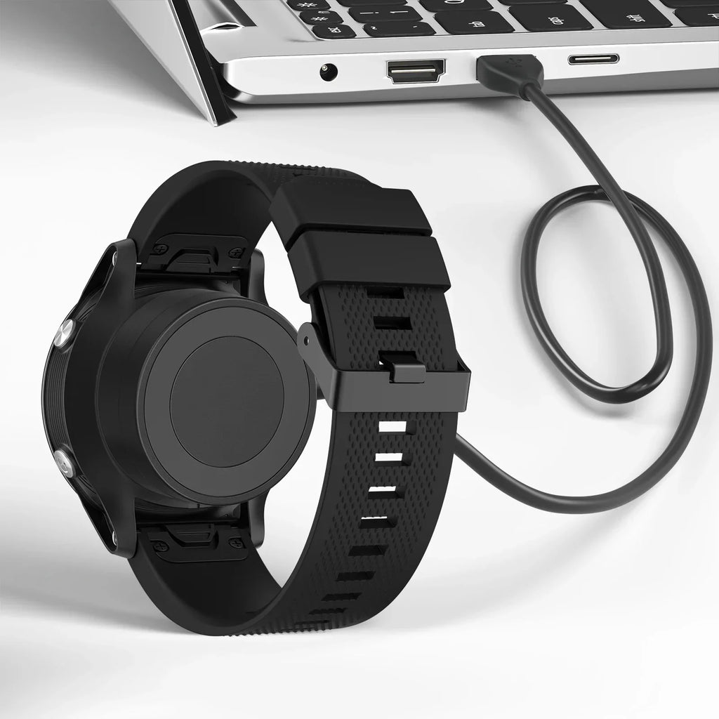 Charger For Garmin Vivoactive 3 4 4S/Fenix 5 5S 5X 6 S 6X/Venu 2 2S Sq Magnetic Charger For Forerunner 945 245 45 Charging Cable Qme