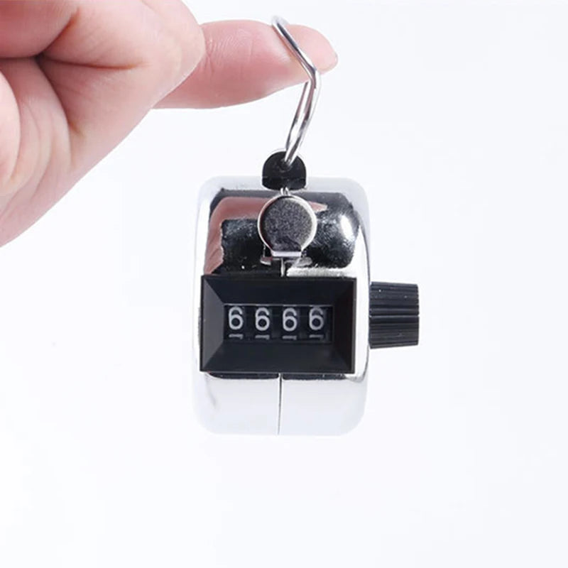 Digital Hand Tally Counter Manual Counting Golf Clicker Training 4 Qme