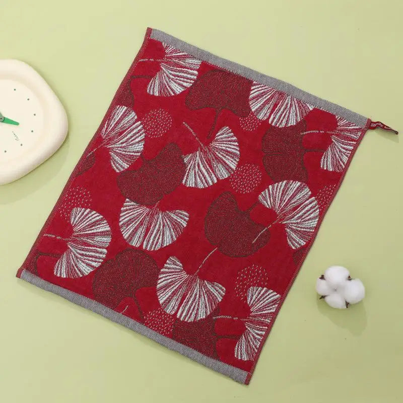Pure Cotton Square Towel Home Restaurant Kitchen Gauze Dishcloth Tea Qme A6