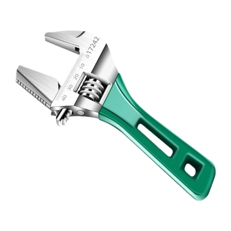 6 Adjustable Wrench Wide Jaw Opening Plumbing Auto Repair Home Qme BK King Kong Dual 8 China Mainland