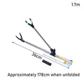 Stainless Steel Bracket Fishing Rods Support V Shape Head Adjustable Qme 170CM