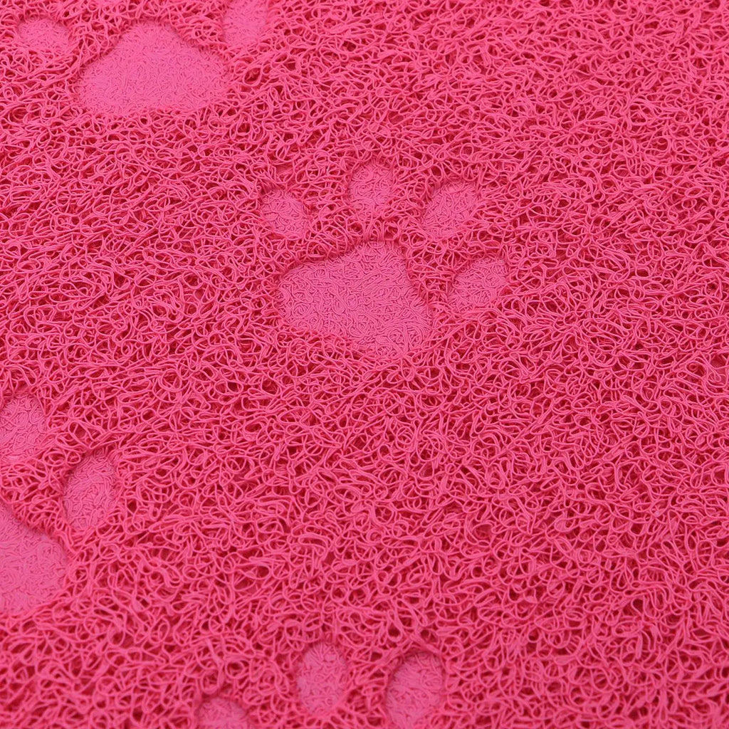 30x40cm Cat Litter Mat Heavy Duty PVC Non-Slip Mat for Cats Dogs Easy Clean Water Resistant Pet Cleaning Carpet Qme