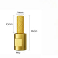 Efficiency Edges Trimming Grooving Tool Round Shank Vacuum Brazed Qme A2