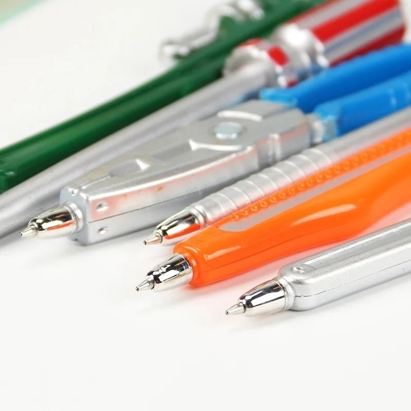 Simulation Hardware Tools Vise Hand Knife Hammer Creative Stationery Ballpoint Pens Pen Office School Supplies Ball Point Pen Qme
