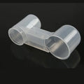 Auto Drinking Device for Birds Plastic Pet Feeder Double Nozzle Water Botter for Chicken/Pigeon/Parrot/Pet Drinking Accessories Qme cup 2pcs