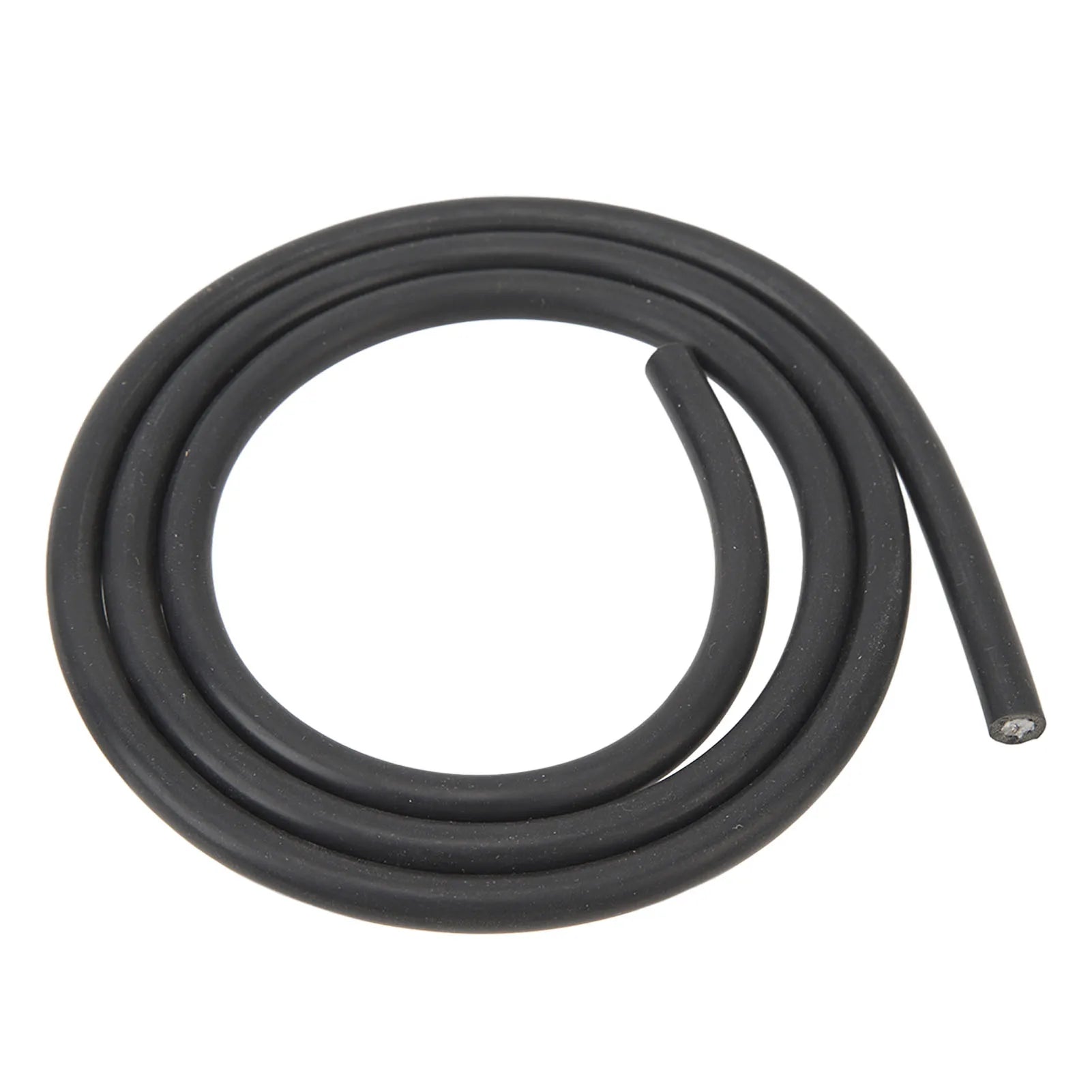 7mm Ignition Cable PVC Sheathed Copper Ignition Cable Black Install Heat Resistant Flexible for Motorcycles Qme black