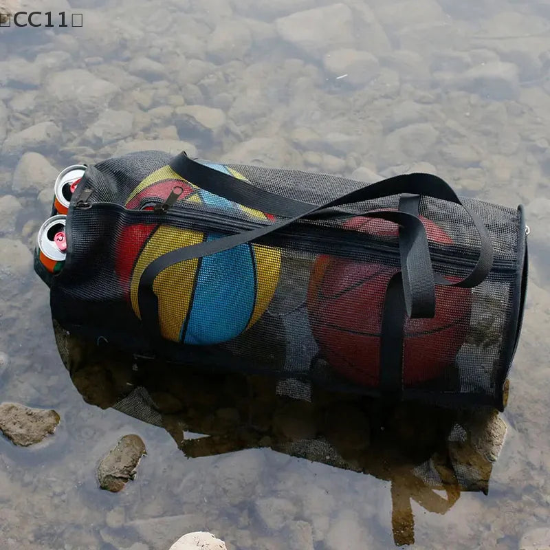 CC11Black Yoga Pad Carrier Bag Basketball Volleyball Sports Fitness Qme