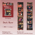 2m/Roll Magic Bookcase PET Tapes Scrapbook Handbook Tape Material Background Decorative Collage Adhesives Aesthetic Stationery Qme A 40mm X 2m