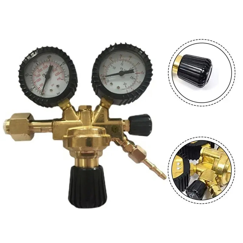 A02F-For MIG & TIG Welding Engineered For Simplicity And Efficient Gas Control-User Friendly Argon Pressure Regulator Qme