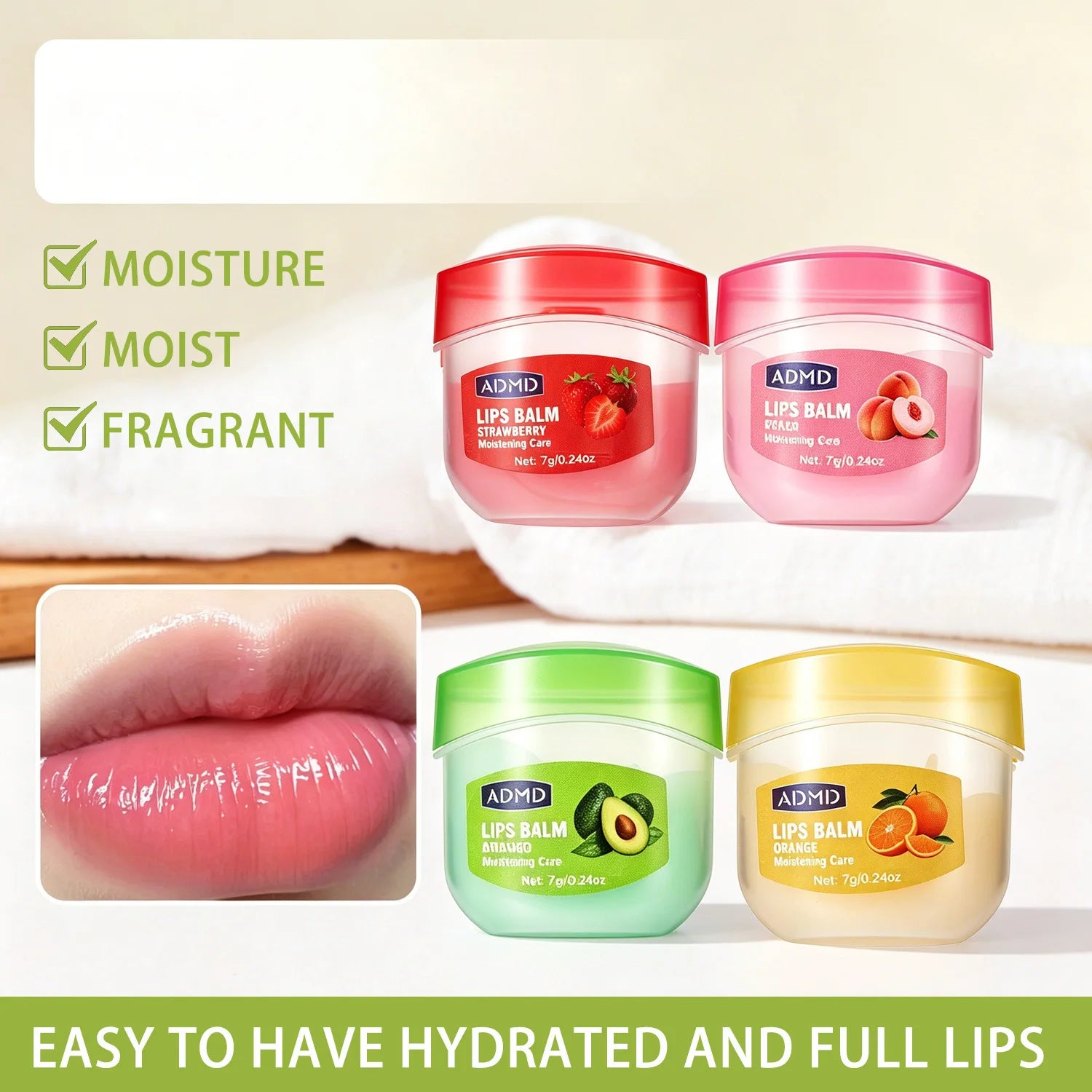 24 Fruit Extract Lipstick Which Can Moisturize Lock Water Brighten Qme
